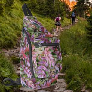 Farbenfrohe Mahonia-Pflanze-Blätter Crossbody Bag
