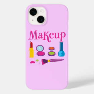 Farbenfrohe Makeup iPhone Case