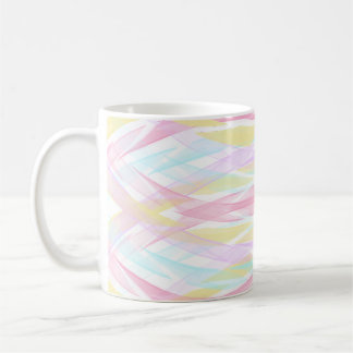 Farbenfrohe Malerei Kaffeetasse