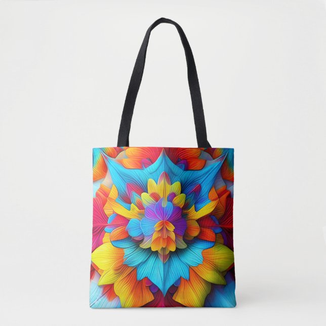 Farbenfrohe Mandala Design (Vorderseite)