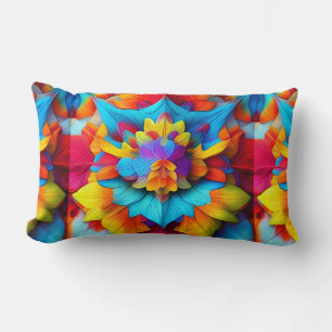 Farbenfrohe Mandala Design Lendenkissen