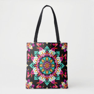 Farbenfrohe Mandala-Muster