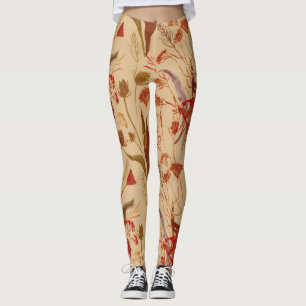 Farbenfrohe Mandala, Vintages ethnisches Muster. Leggings