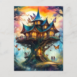 Farbenfrohe Märchengemeinde, Postkreuzung Postkarte