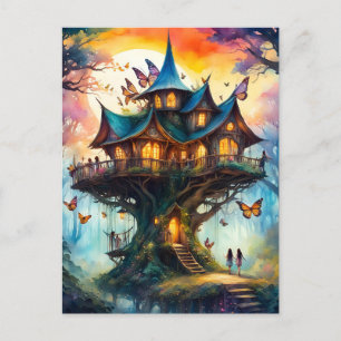 Farbenfrohe Märchengemeinde, Postkreuzung Postkarte