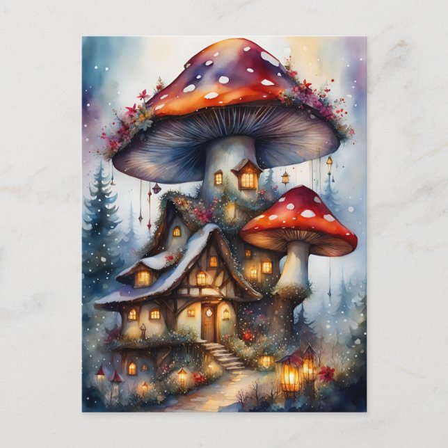 Farbenfrohe Märchengemeinde, Postkreuzung Postkarte (Vorderseite)