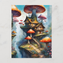 Farbenfrohe Märchengemeinde, Postkreuzung Postkarte