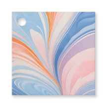 Farbenfrohe, marmorierte Zeitungstipps