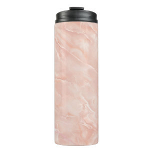 farbenfrohe Marmortextur und Hintergrundabstract, Thermosbecher