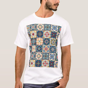 Farbenfrohe marokkanische Fliesen, wunderschönes n T-Shirt