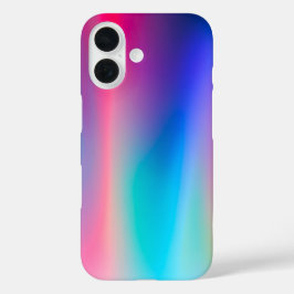 Farbenfrohe Metallic Foil Art iPhone Case