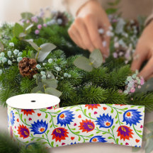 Farbenfrohe mexikanische Blumenmuster elegant kühl