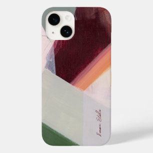 Farbenfrohe moderne abstrakte Kunst mit individuel Case-Mate iPhone 14 Hülle