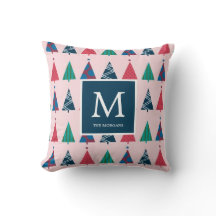 Farbenfrohe moderne Ferienbauten mit Monogramm