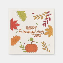 Farbenfrohe, moderne, freundliche Papierplatte Serviette