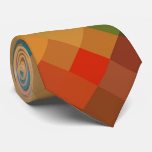 Farbenfrohe moderne geometrische Diamantmuster #19 Krawatte