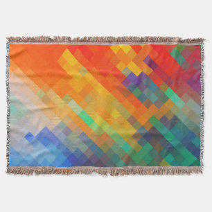 Farbenfrohe moderne geometrische Diamantmuster #20 Decke