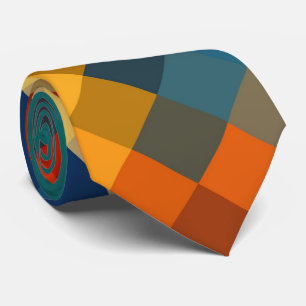 Farbenfrohe moderne geometrische Diamantmuster #22 Krawatte
