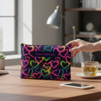 Farbenfrohe Moderne Girly Neon Liebe Personalisier