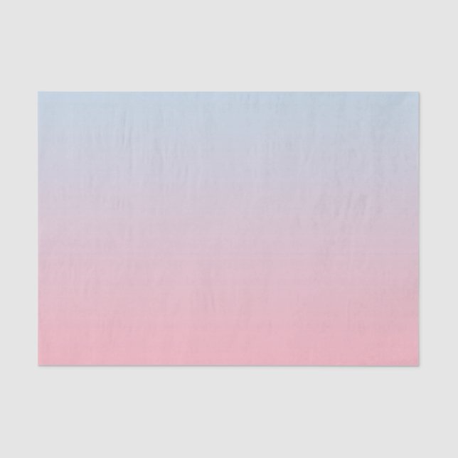 Farbenfrohe moderne Gradient Ombre Pastell Seidenpapier (Vorderseite)