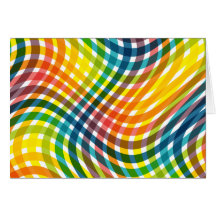 Farbenfrohe, moderne, lebendige Regenbogen-Kariert