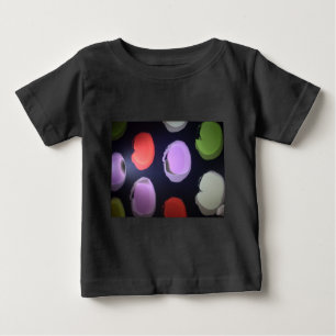 Farbenfrohe moderne Muster Polka Dot Art Printing Baby T-shirt