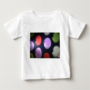 Farbenfrohe moderne Muster Polka Dot Art Printing Baby T-shirt