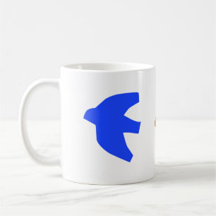Farbenfrohe moderne nordische Birnen Kaffee-Tasse Kaffeetasse