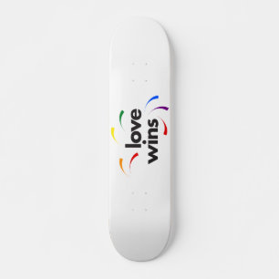 Farbenfrohe, moderne, spielerische Gestaltung der Skateboard