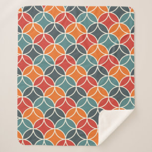 Farbenfrohe moderne Stilelemente aus dem Mittelalt Sherpadecke