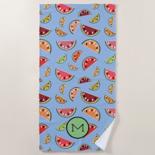 Farbenfrohe, moderne Watermelone-Muster Strandtuch