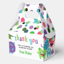 Farbenfrohe Monster Mash Halloween Geburtstag Viel