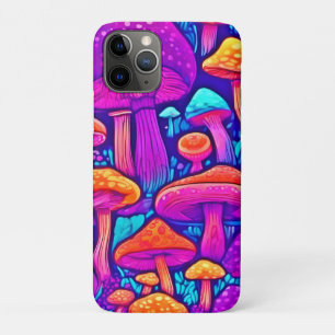 Farbenfrohe Mushroom-Muster Case-Mate iPhone Hülle