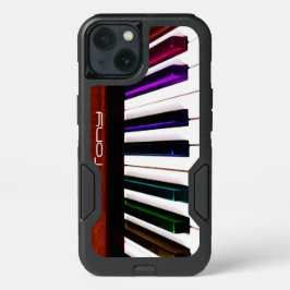 Farbenfrohe Musik Klaviertasten Otterbox iPhone Ca