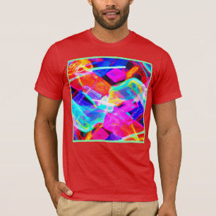 Farbenfrohe Muster Magie T-Shirt