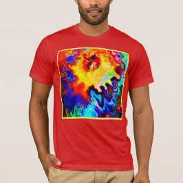 Farbenfrohe Musterexplosion T-Shirt