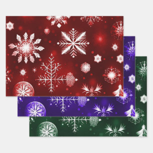 Farbenfrohe Musterkollektion Geschenkpapier Set