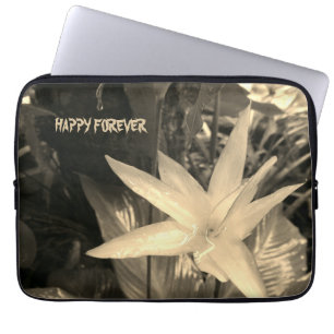 Farbenfrohe Naturkunstgeschenke zum Geburtstag, Ja Laptopschutzhülle