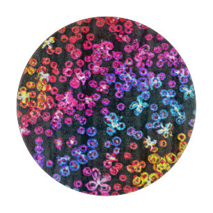 Farbenfrohe Neon Art Design, kaufen Sie jetzt Schneidebrett