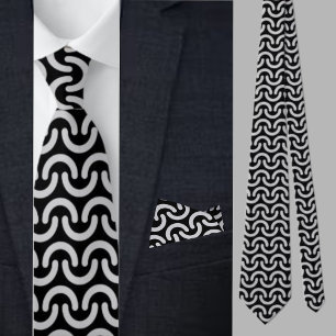 Farbenfrohe Niedliche Circle Pattern Necktie Krawatte