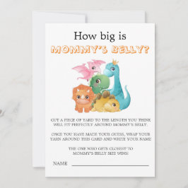 Farbenfrohe Niedliche Dinosaurier, wie groß der Ba