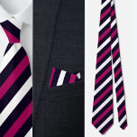 Farbenfrohe Niedliche Streifenmuster Krawatte<br><div class="desc">Farbenfrohe Niedliche Streifen Pattern Nacken Krawatte.</div>