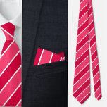 Farbenfrohe Niedliche Streifenmuster Krawatte<br><div class="desc">Farbenfrohe Niedliche Streifen Pattern Nacken Krawatte.</div>