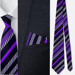 Farbenfrohe Niedliche Streifenmuster Krawatte<br><div class="desc">Farbenfrohe Niedliche Streifen Pattern Nacken Krawatte.</div>