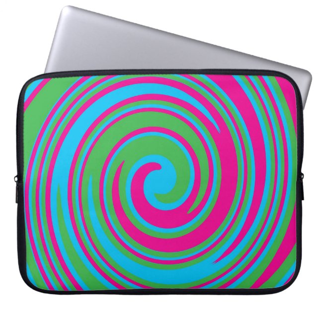 Farbenfrohe Notebook-Hülle Laptopschutzhülle (Vorderseite)