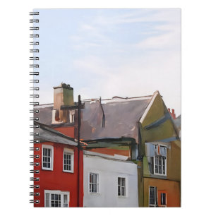 Farbenfrohe Notebook-PCs in Townhouse Street Notizblock