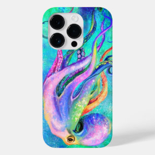 Farbenfrohe Octopus iPhone Case