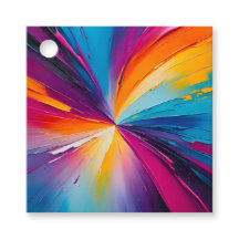 Farbenfrohe Ölgemälde