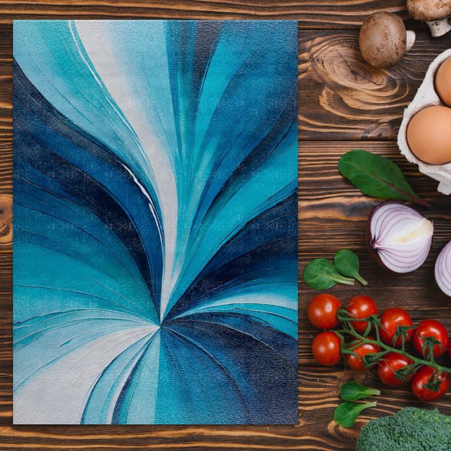Farbenfrohe Ölpaint Art Copping Board Schneidebrett (Von Creator hochgeladen)