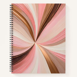 Farbenfrohe Ölpaint Art Spirituosen Notebook Notizbuch